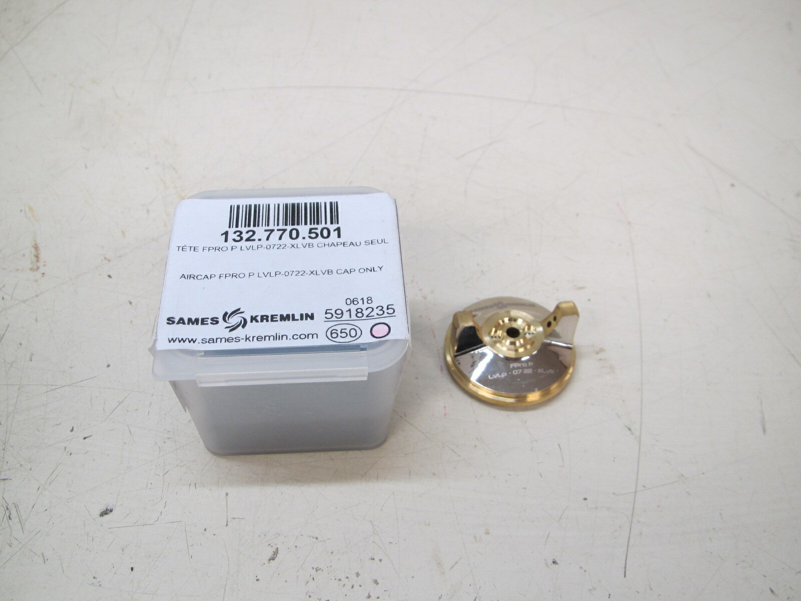 Sames Kremlin 132-770-501 Aircap Only XLVB / LVLP 07-22 New Free Shipping