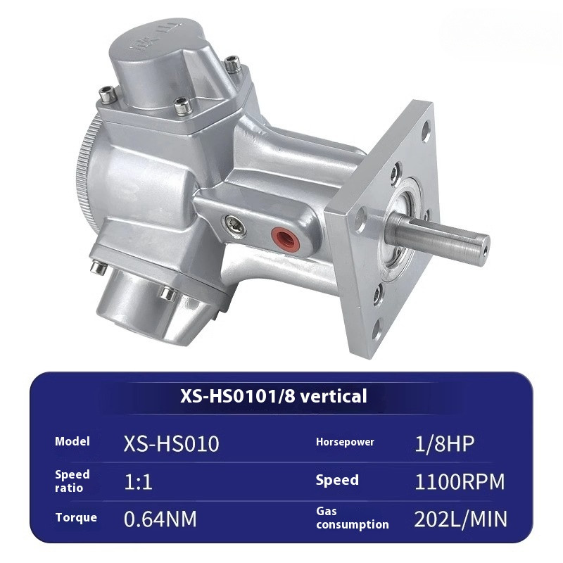 Piston Air Motor Pneumatic Motor Forward Reverse Driven for Liquid Mixing