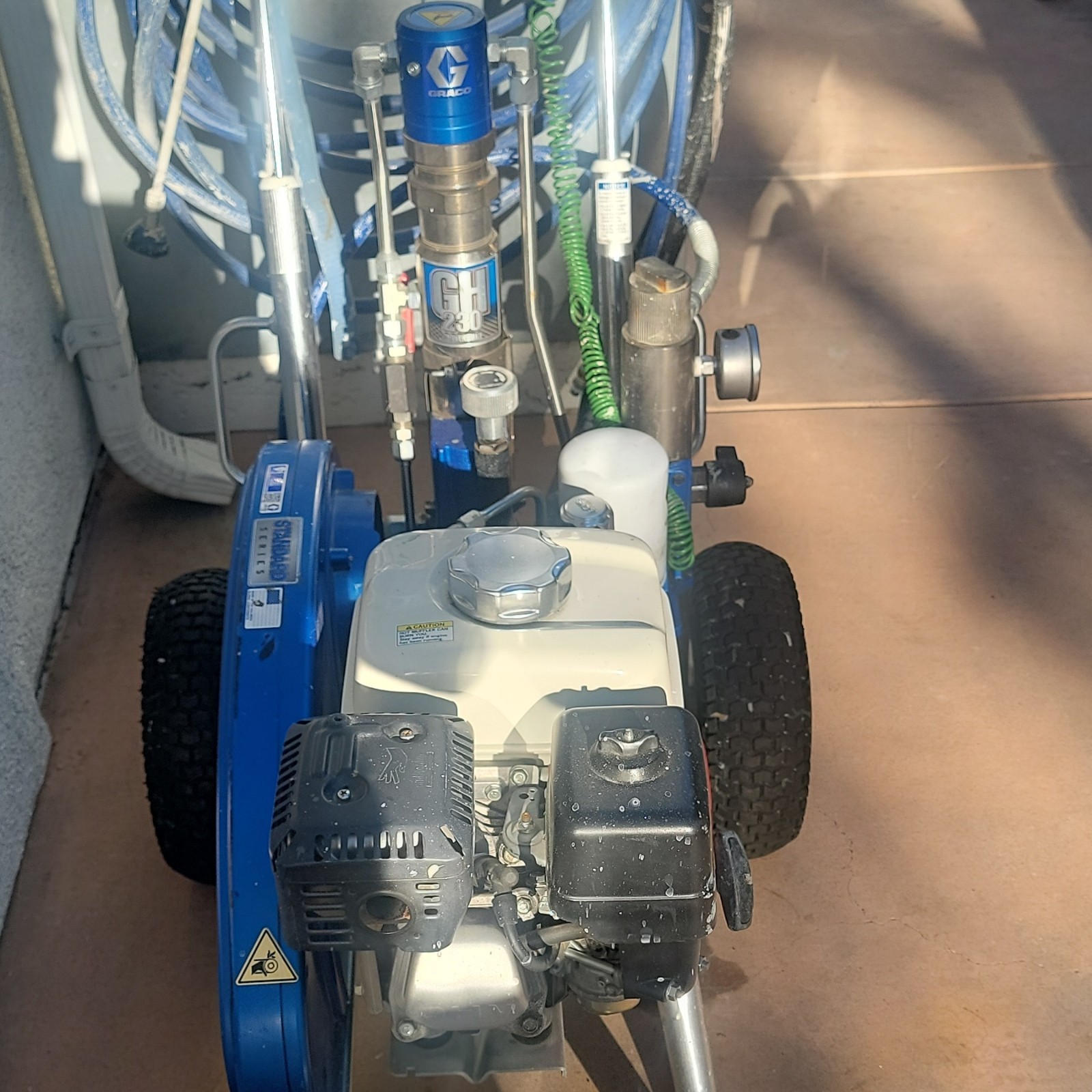 Graco GH30 Gas Airless Paint Sprayer Cart for Exterior Paint, Primer, Commercial