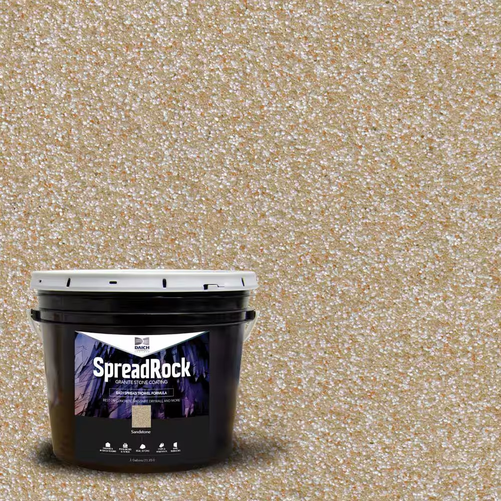 Spreadrock Granite Stone Coating 3-Gal Sandstone Interior/Exterior