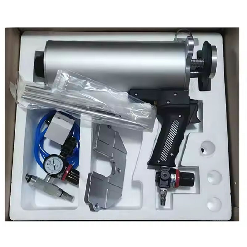 two-component cold polyurea pneumatic cartridge spray gun for polyurea coating