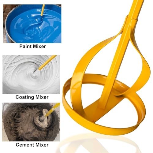 Paint Mud Mixer Stirrer Hex Bit for Drill 1 5 Gallon For Paint Plaster Cement