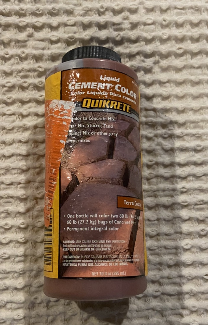 Quikrete Concrete Colorant Bottle, Terracotta, 10 oz
