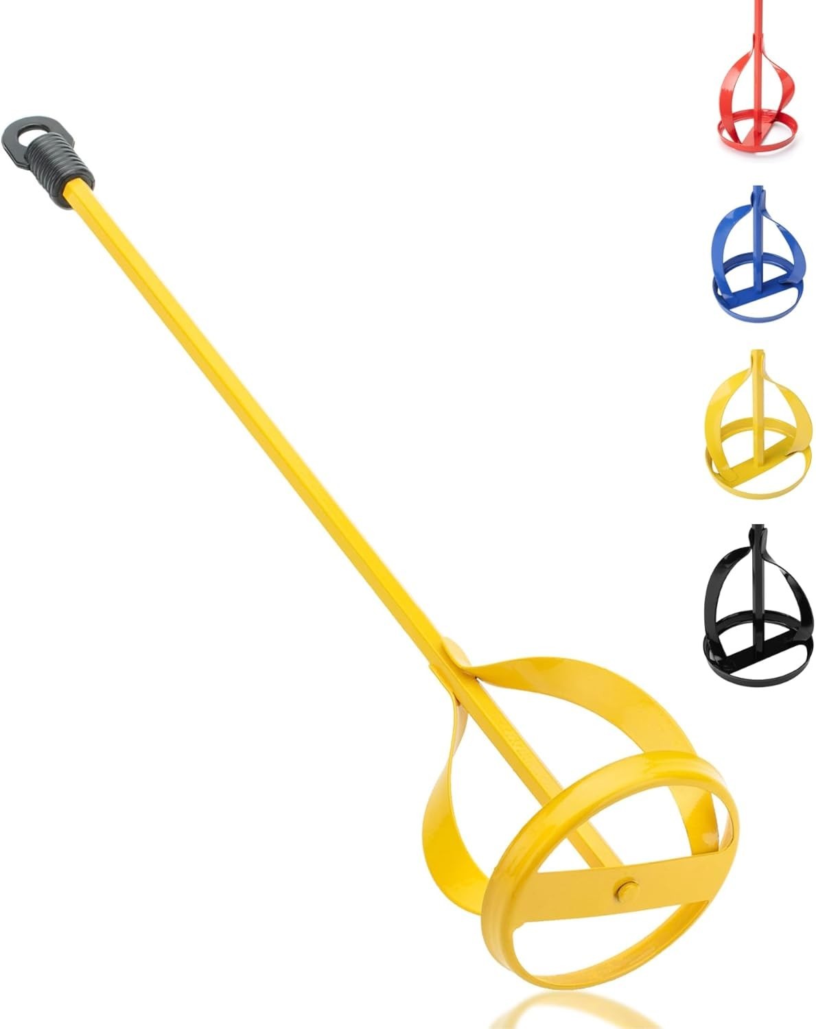Paint Mixer 1 To 3 Gallon Buckets Mud Mixer Paint Stirrer For Drill Yellow