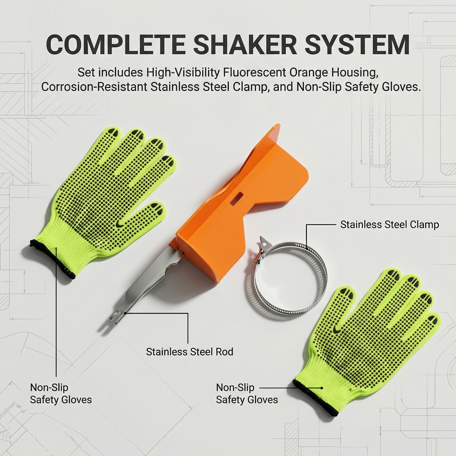 Paint Shaker for Reciprocating Saws, Spray Can Paint Mixer Fits 2″ to 3″ Cans
