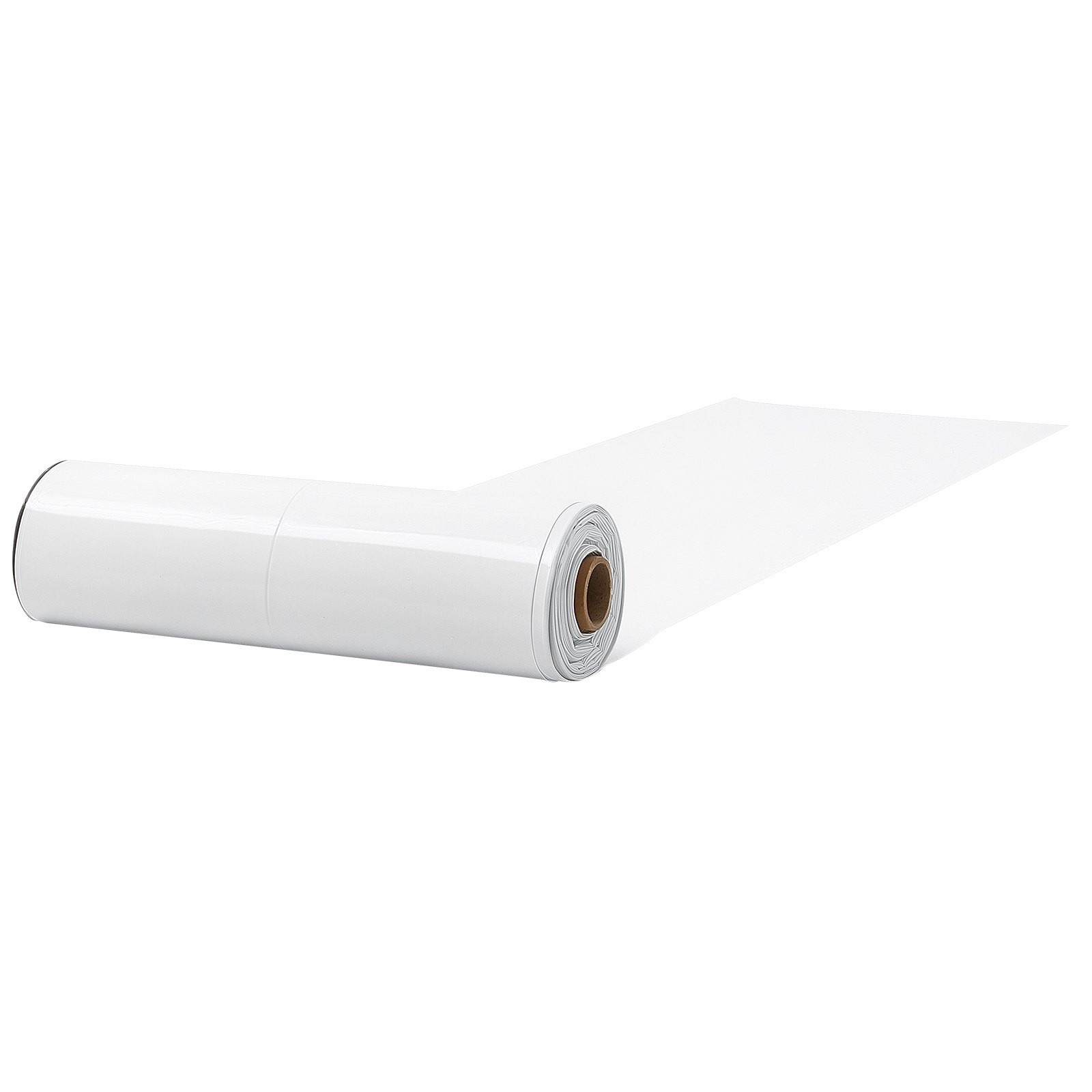 12 Mil Plastic Sheeting 10×100 ft Heavy Duty Poly Vapor Barrier Black White