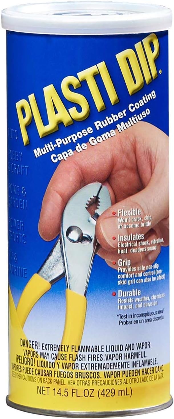 Rubber Coating Can 14.5 Fl Oz Orange Peelable Durable Auto House DIY