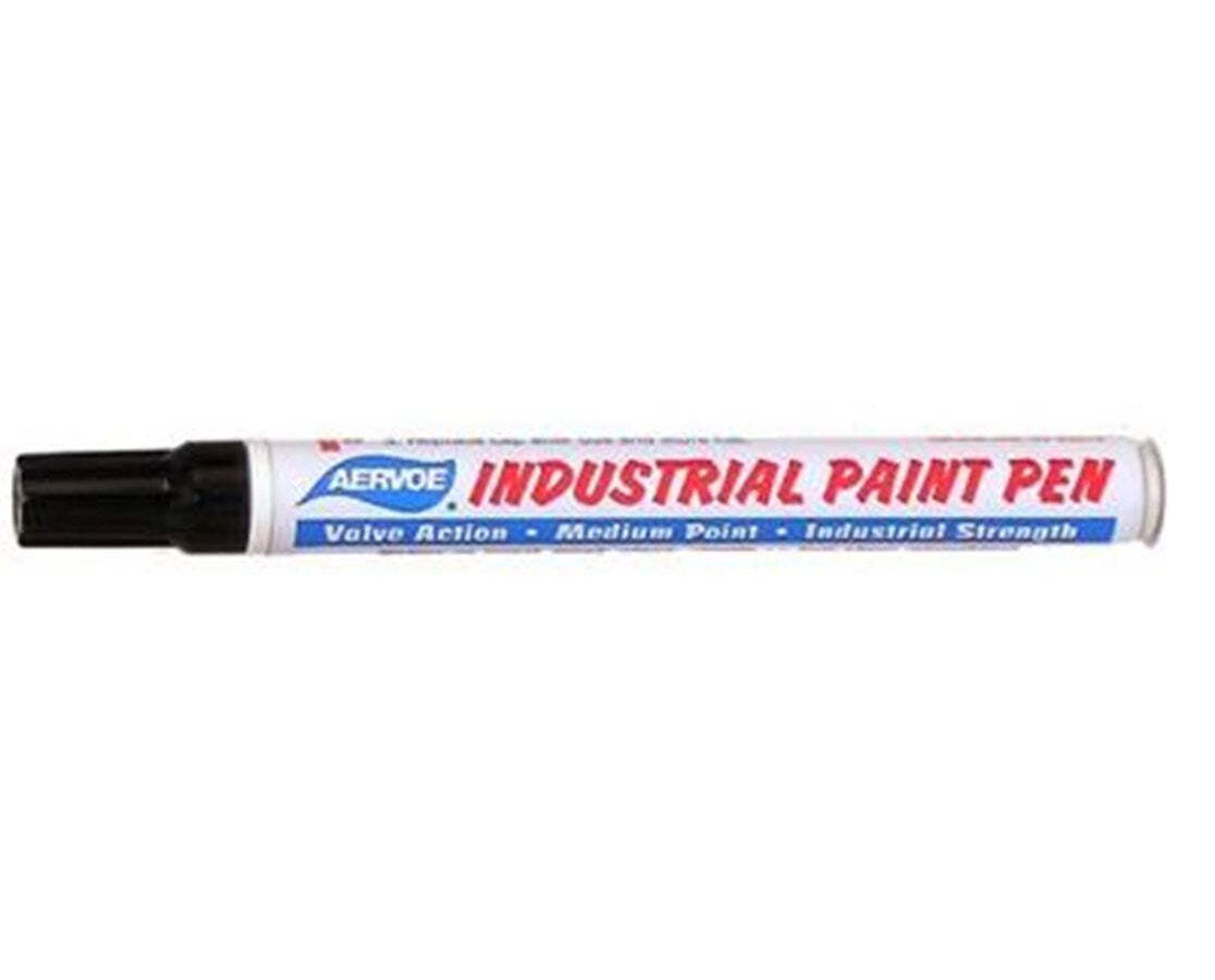 Aervoe 1226 Black Industrial Paint Pen – 12/pk