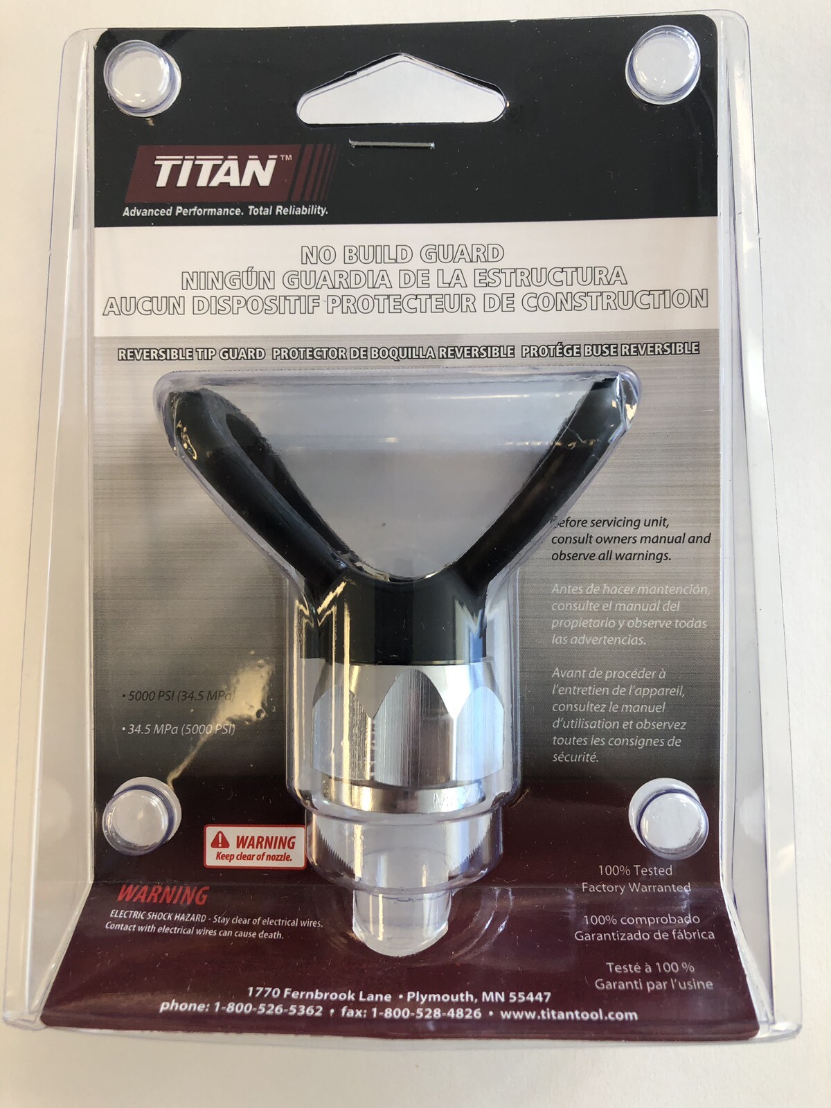Titan 0289228, 289228 7/8” Reversible Tip Guard. Genuine Titan