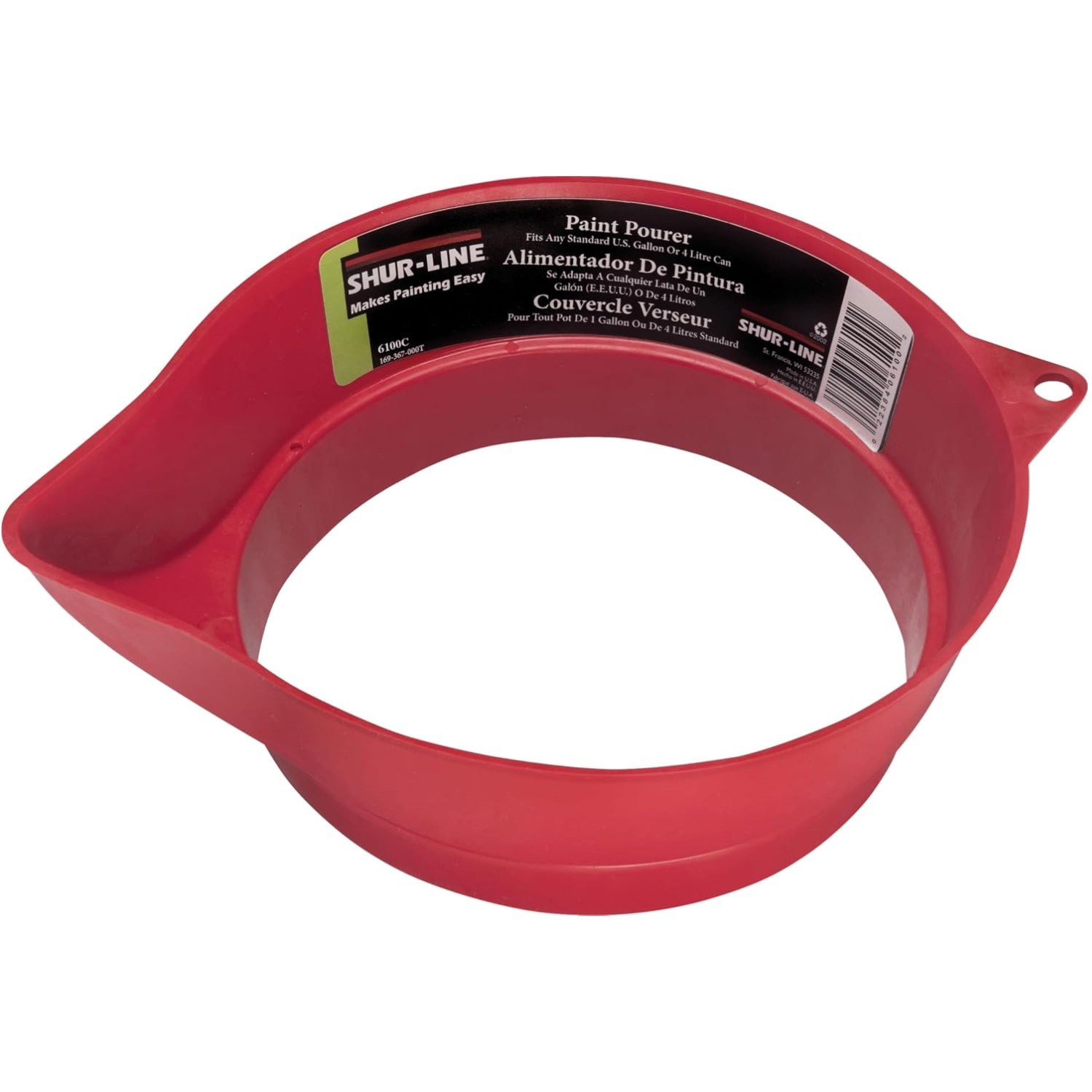 Ultimate No Drip Paint Pourer – Increase Gallon Capacity by 25% for Easy Mixing