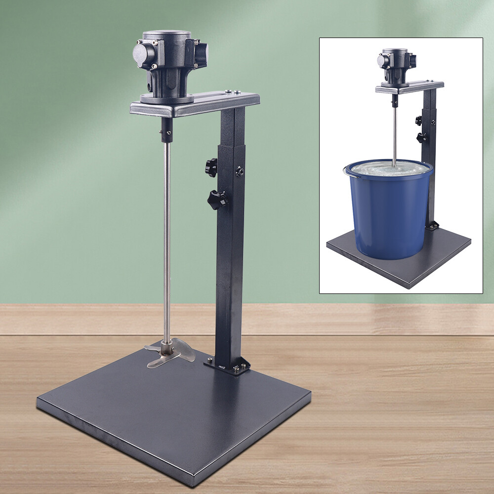 Pneumatic Stainless Steel Mix Tool Pneumatic Bracket Mixer Tank Barrel Air Mix
