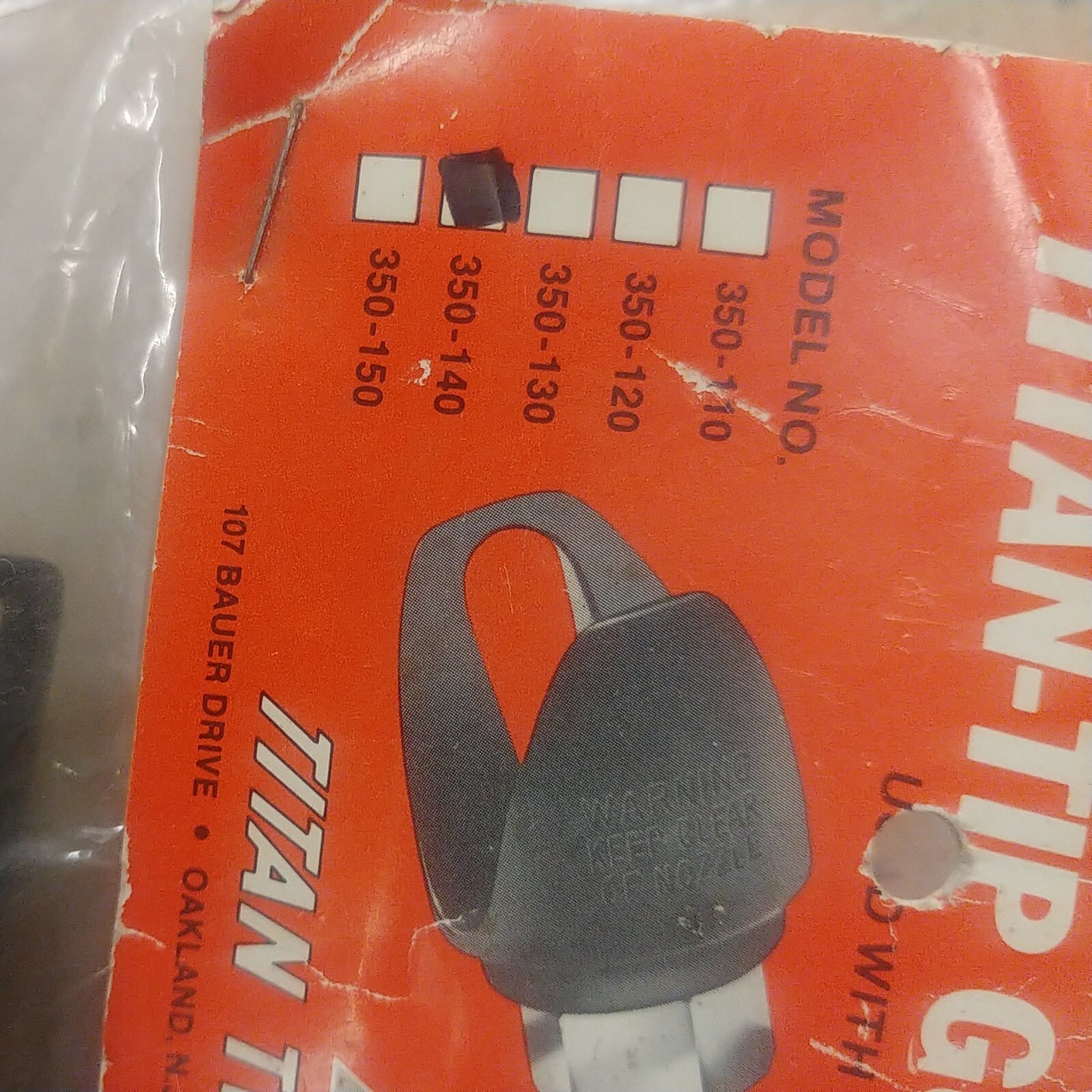NOS Titan -Tip Guard 350-140