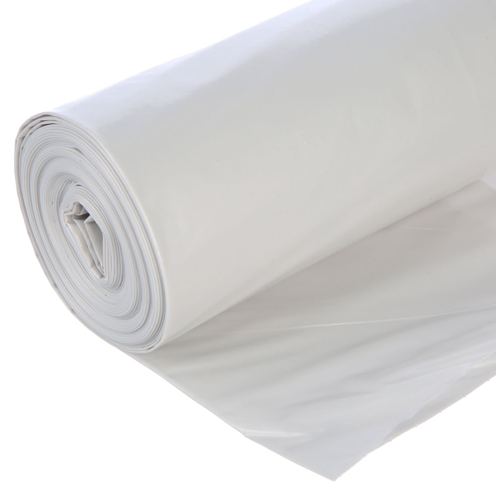 Husky 3.5 Mil Clear Polyethylene Plastic Sheeting, 10 Ft x 25 Ft,250 Sq Ft Total