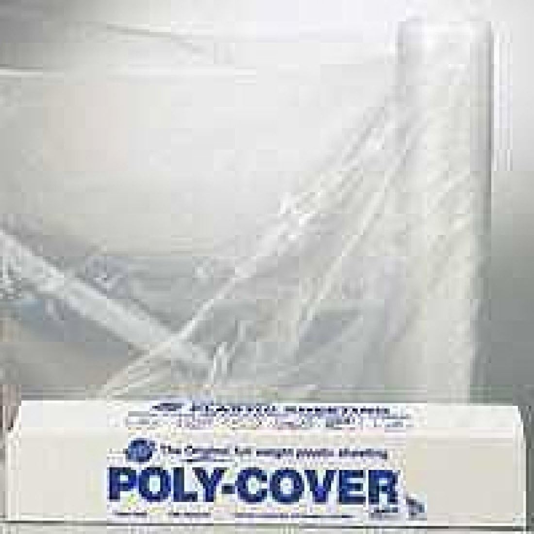 Husky CF0614C Plastic Sheeting, Clear