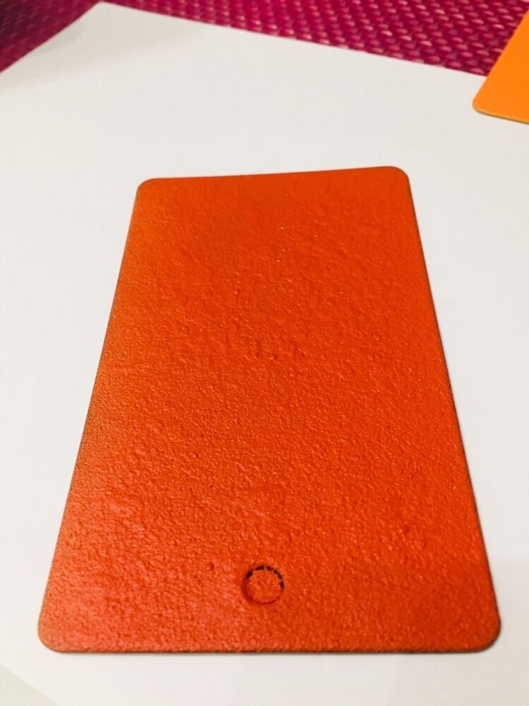 WRINKLE RED-ORANGE Powder Coating Paint, 1 Lb/450 g