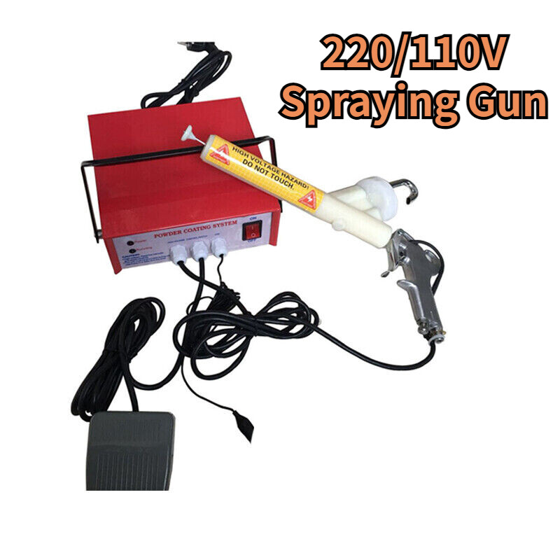 Powder Coating Machine Portable Electrostatic Powder Coating System Spraying Gun