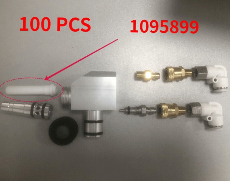 1095899 for Nordson powder coating pump Throat Tivar Venturi Suction Tube 100PCS