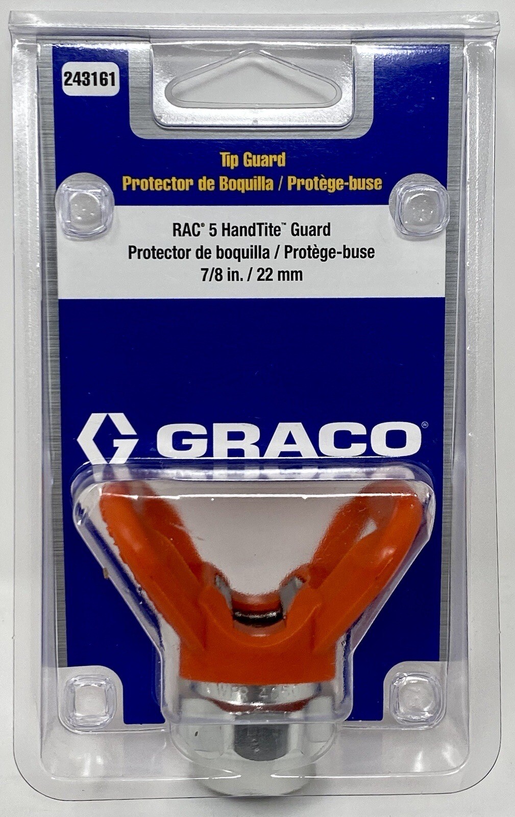NEW Graco 243161 Org RAC 5 Guard Paint GUN Tip Holder 7/8″ AUTHENTIC SHIPS FREE!