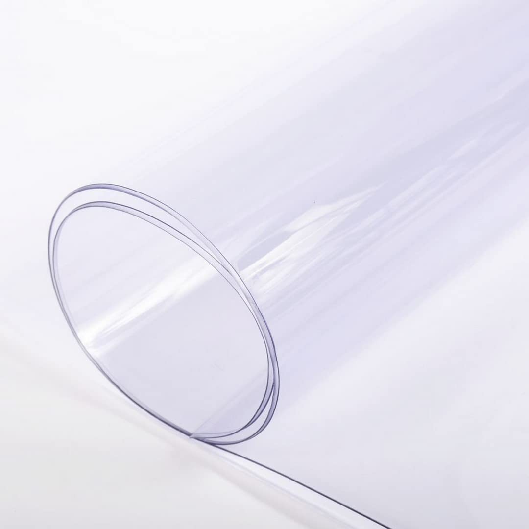 Clear Heavy Duty Vinyl Sheeting 4X6x10 Durable Uv Resistant Indoor Outdoor Use