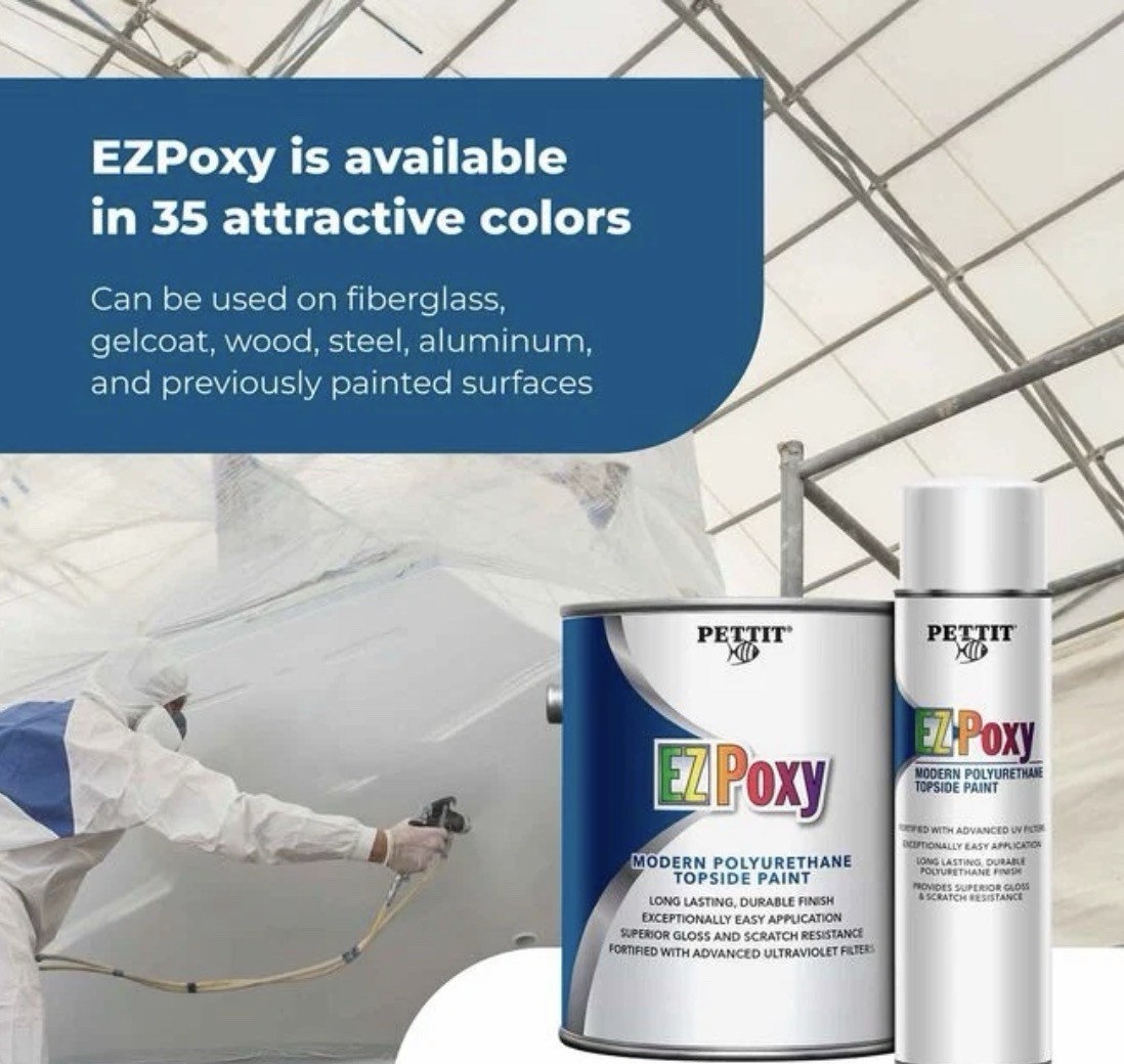 EZ-Poxy Modern Polyurethane Topside Paint Kingston Gray