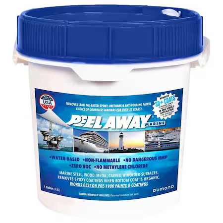 Dumond M101 Peel Away Peel Away Marine Safety Strip, 1 Gallon