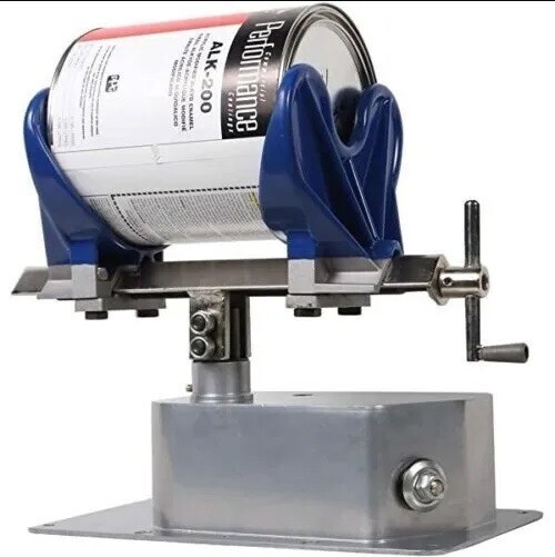 Pneumatic Paint Shaker Machine Air Pint Quart Gallon Mixer Nonsparking 1/4″ NPT
