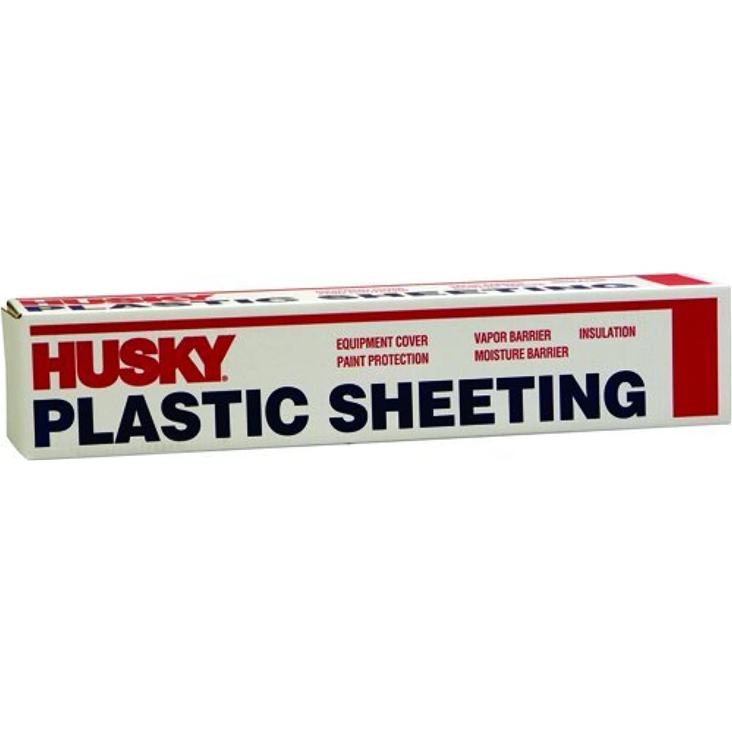 Husky Plastic Sheeting Clear 6ml 10ft x 100ft