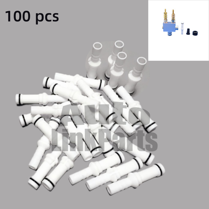 100PCS PTFE Annular gap collector nozzle 241225 for PI-F1 Powder injector pump
