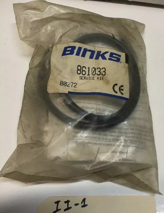 New Binks Air Motor Service Kit 861033 Warranty Fast Shipping