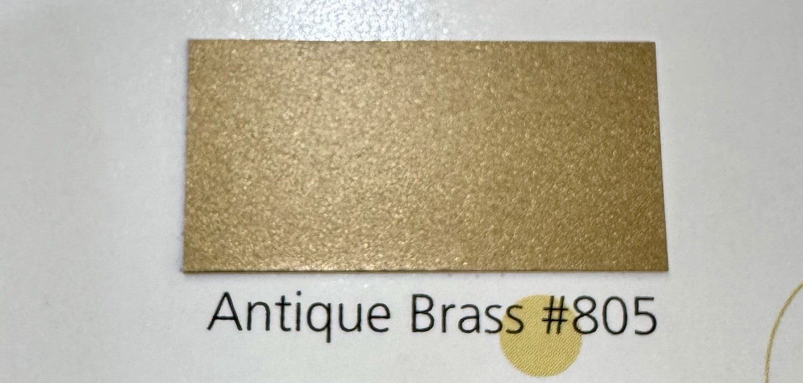 #805 Antique Brass – Crescent Bronze Metallic Powder
