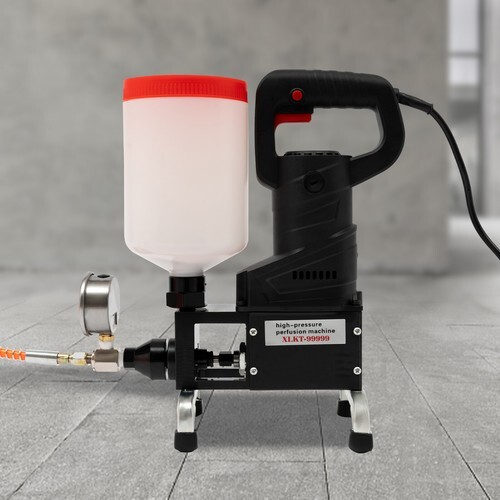 Electric Grouting Machine High Pressure Grouting Injection Pump 1100W 0-10000PSI