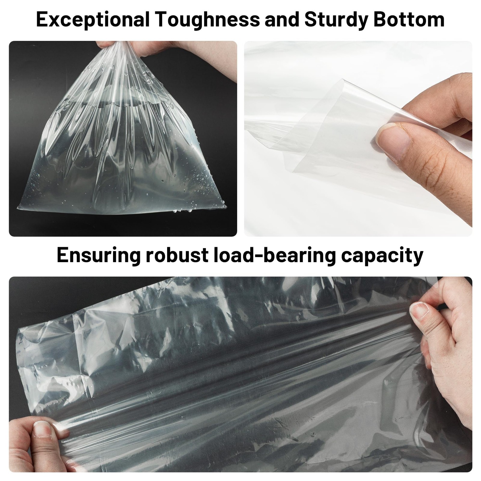 50 Pcs Paint Sprayer Liners Bags, Transparent Cup Plastic transparent