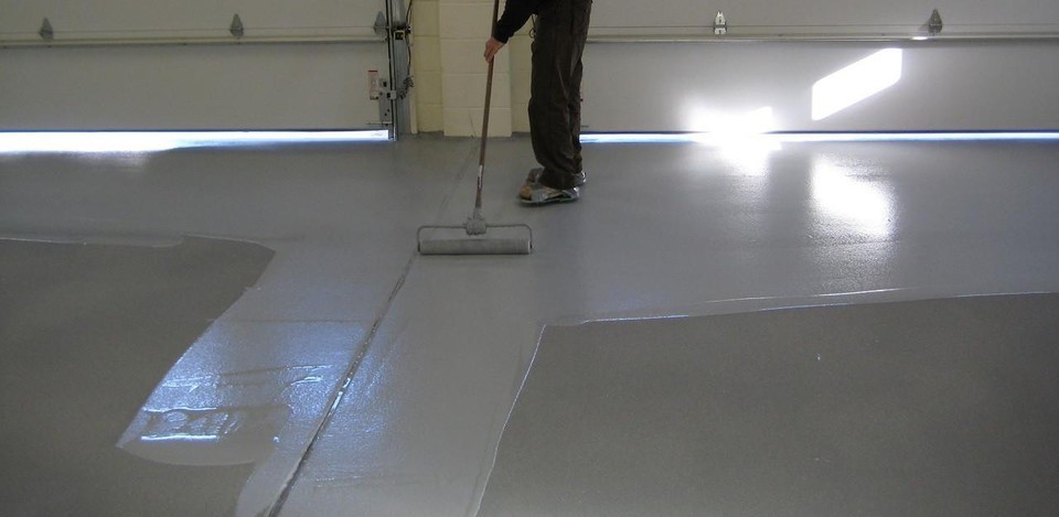 Garon Products Water-Based Epoxy Floor Sealer | Fast-Drying |Satin Finish| 2 gal