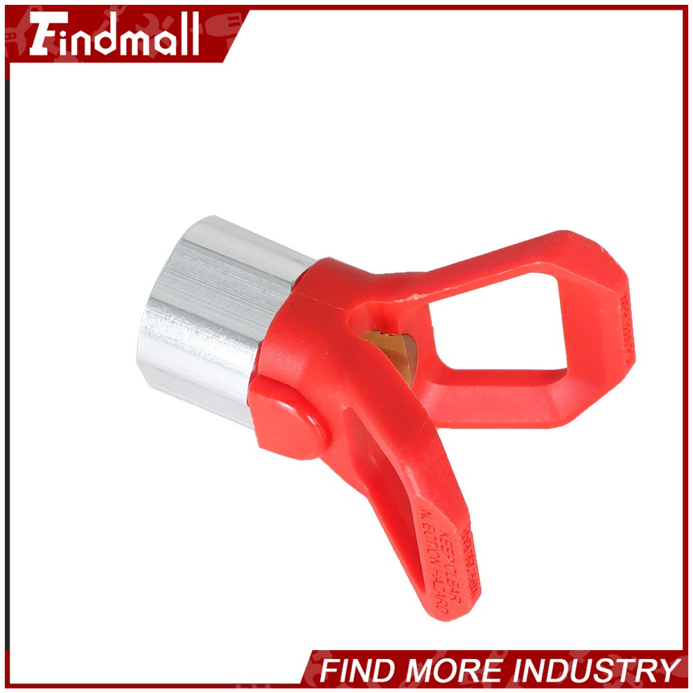 2PCS 3600PSI Max Airless Paint Spray Gun 517 Spray Tip+Nozzle Guard for Sprayers