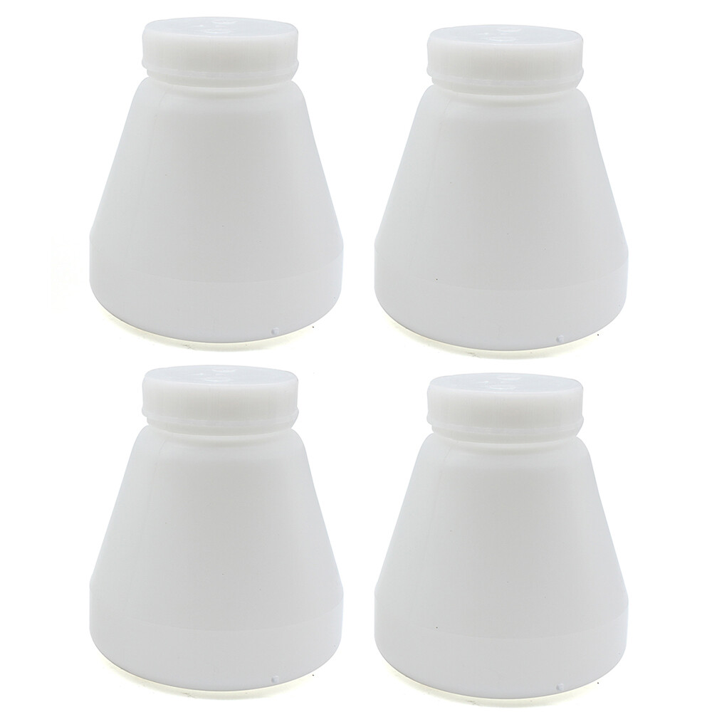 4 pcs hopper cup Bottle for powder coating system PC02 PC03 paint spray gun