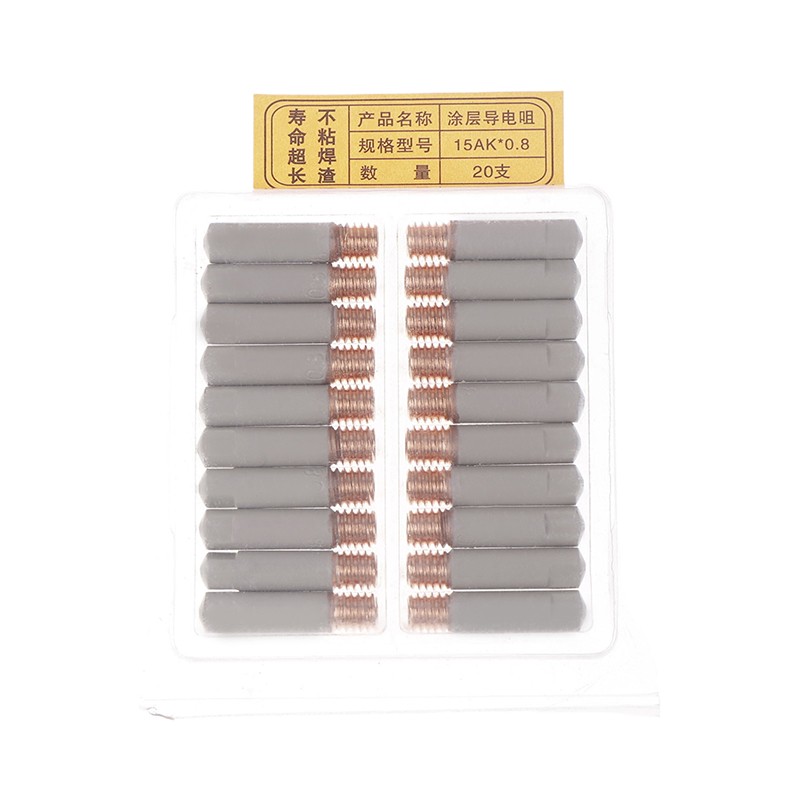 2Pcs/Set 15AK Welding Contact Tips New Coating Protect 25mm M6 Gas Nozzle Tip