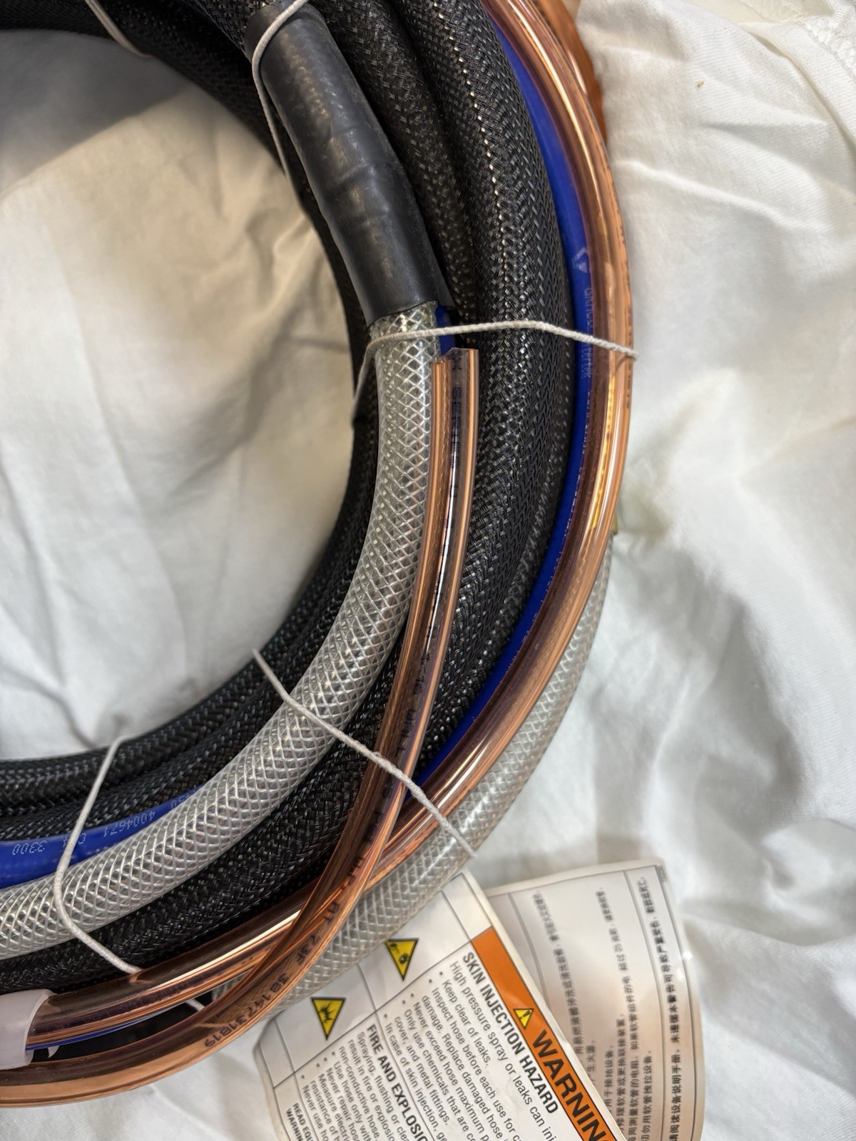 Graco 24U578 Super Flex fluid And Air Hose 25 Foot For Air Assist System