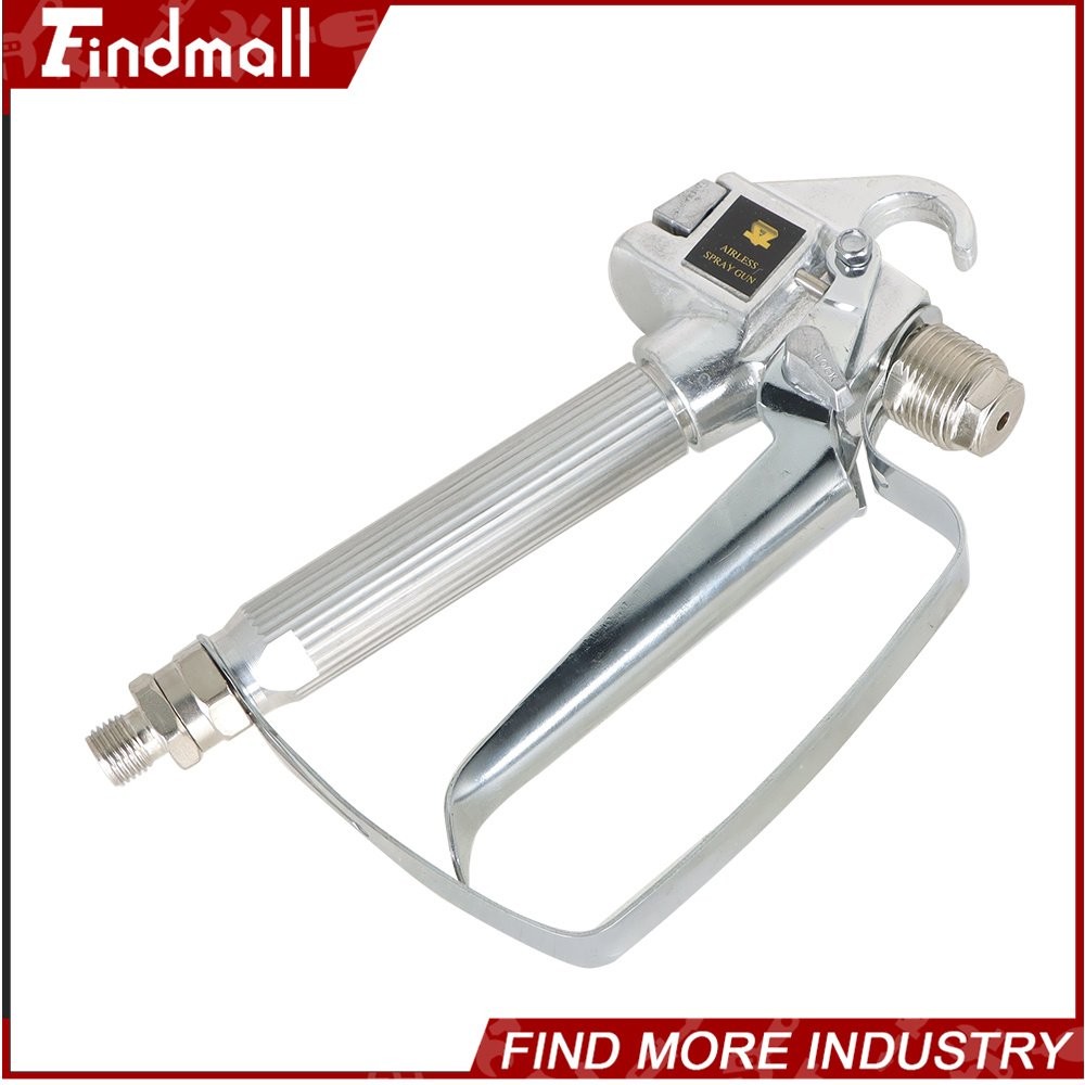 Findmal 6 Pcs Airless Paint Spray Gun 3600PSI W/517 Tip & Tip Guard For Sprayers