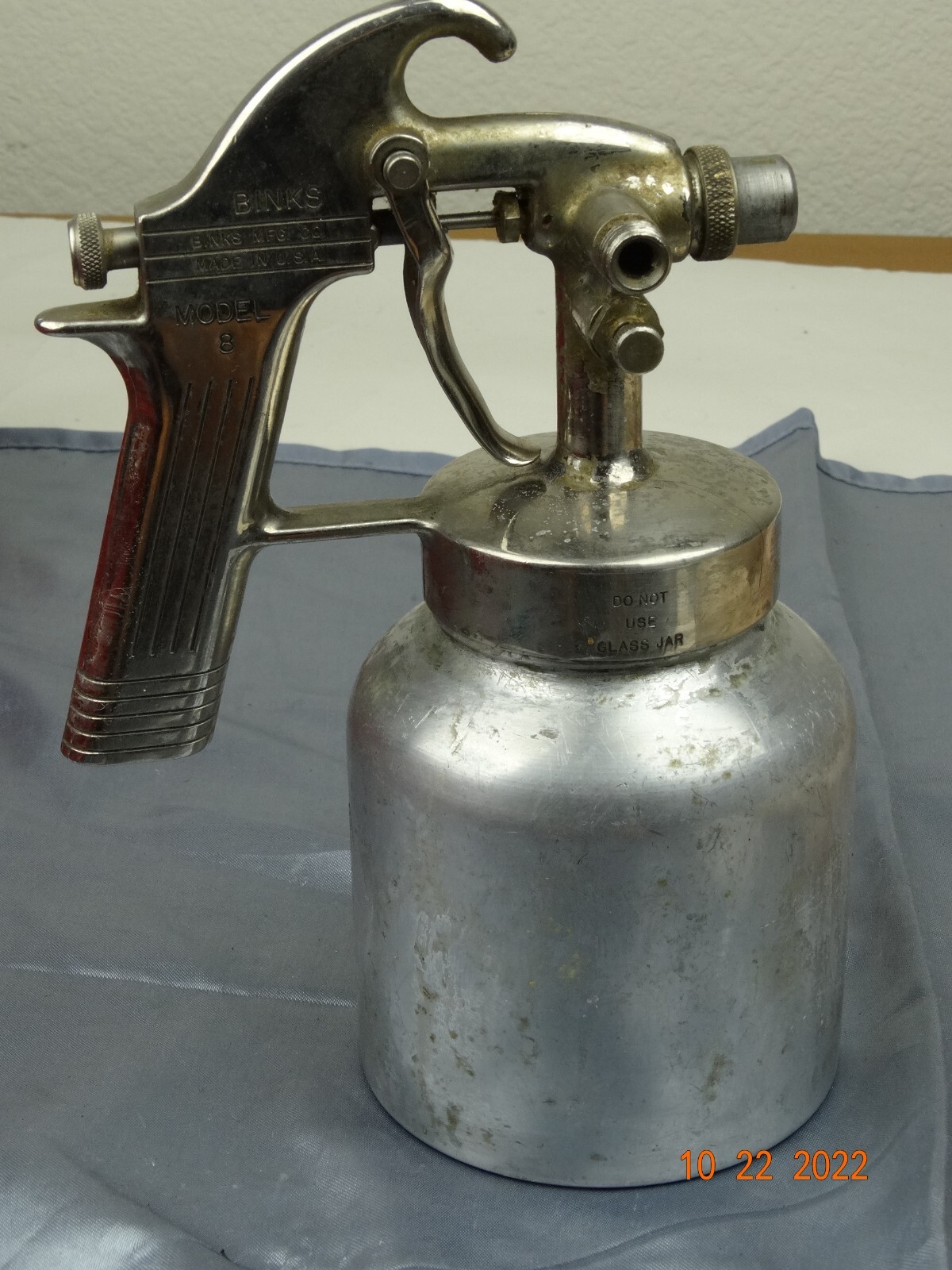 Binks model 8 spray gun set