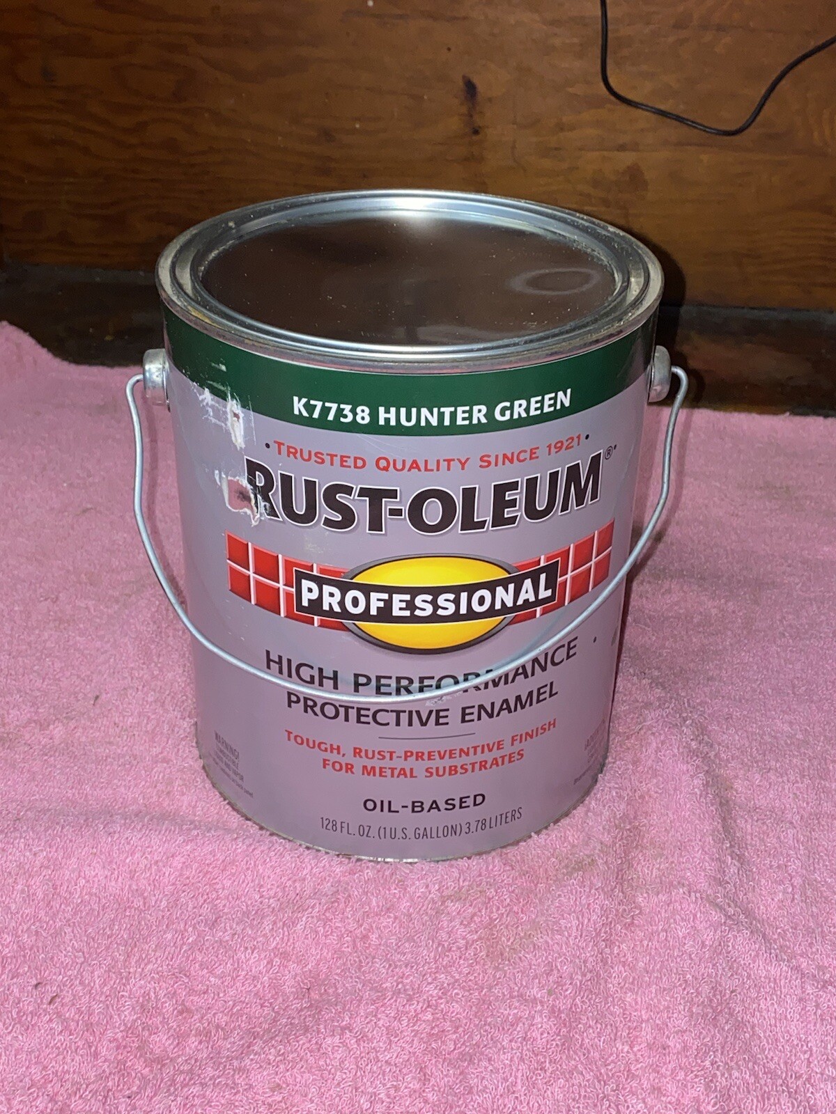 1 Gal Hunter Green Rust-Oleum Protective Rust Control Enamel Paint 7738-402