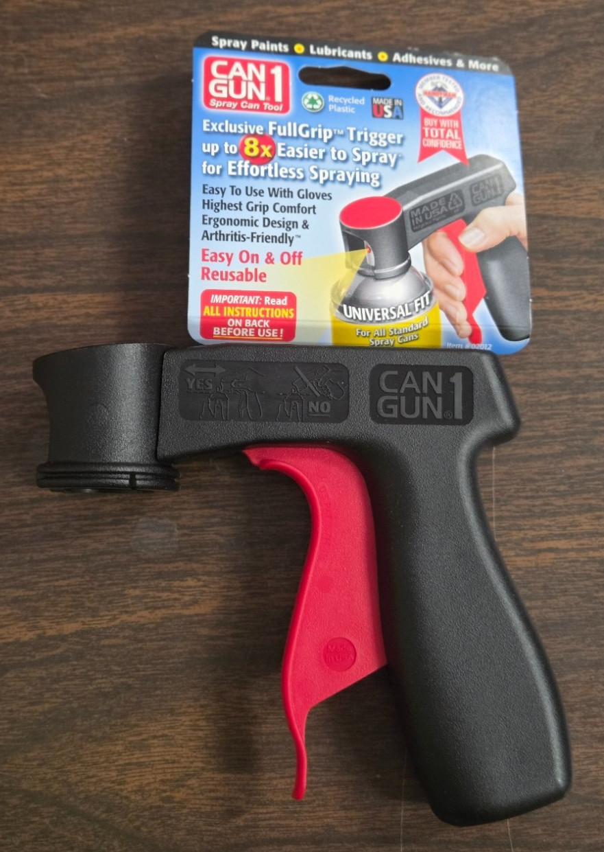 CAN GUN 1 FULL GRIP AEROSOL CAN SPRAY HANDLE 02012