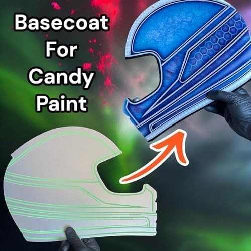 Rootbeer Concentrate, Automotive Solvent Based Transparent Paint over Pearls,…