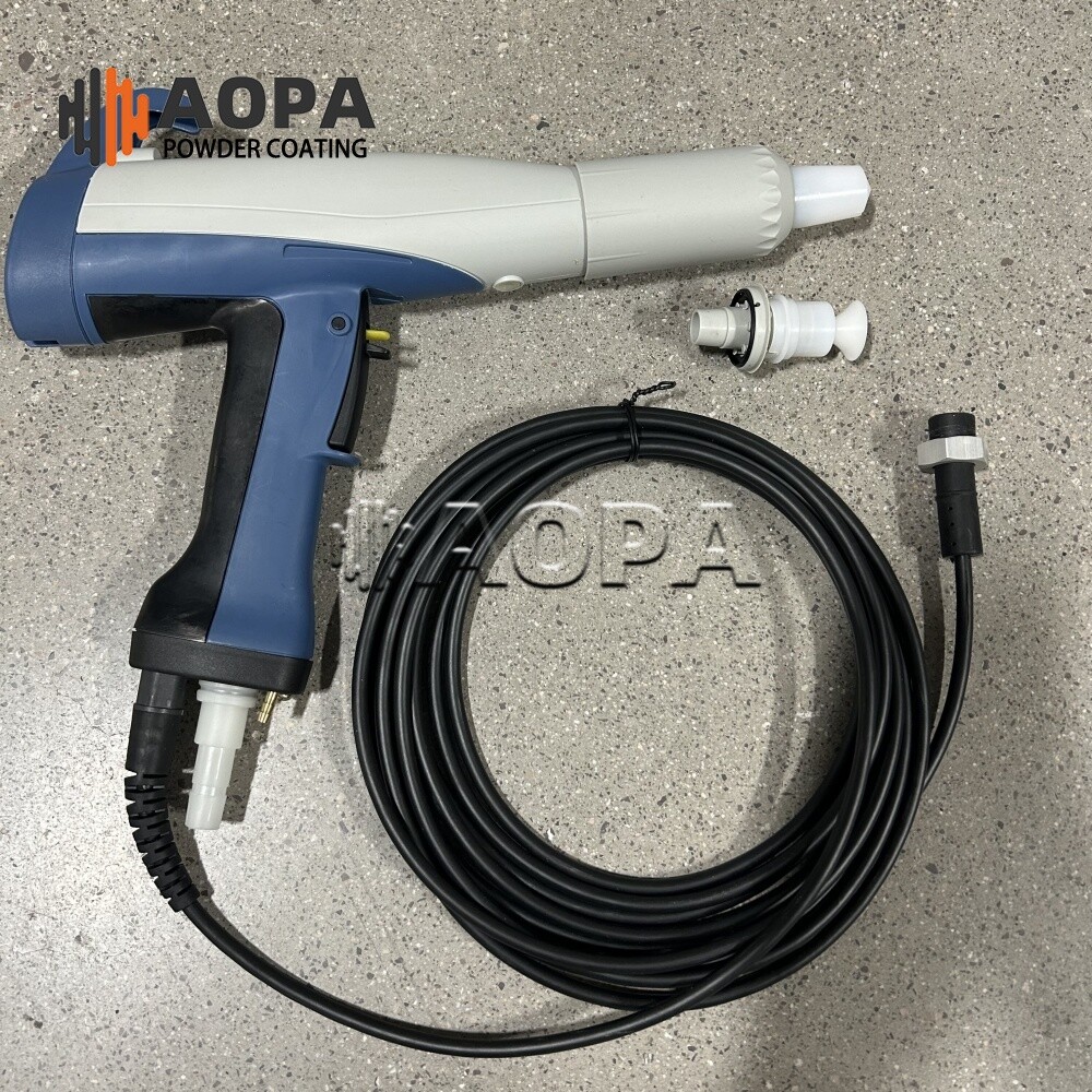 1106893 Spray Gun Assembly with 12-m Cable for Powder Coating(Non-OEM)