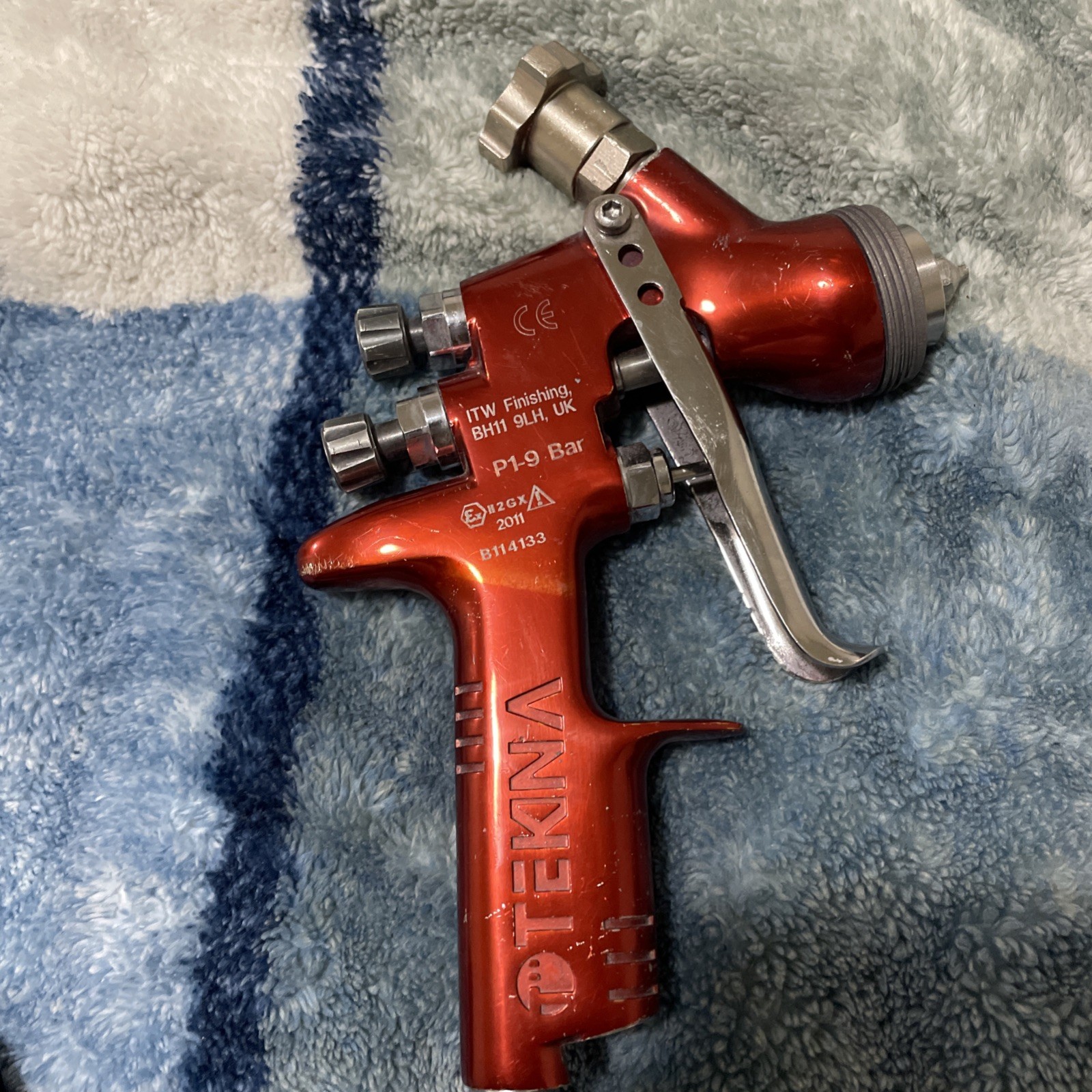 DeVilbiss Tekna Pro Hl o 1.3 Con Tres Boquillas Te 20 , Te 10 , Clear