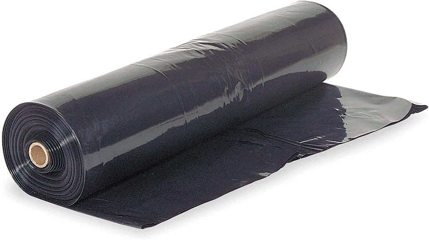 Heavy Duty 10 Mil Black Plastic Sheeting Roll – 10′ x 100′ for Barriers