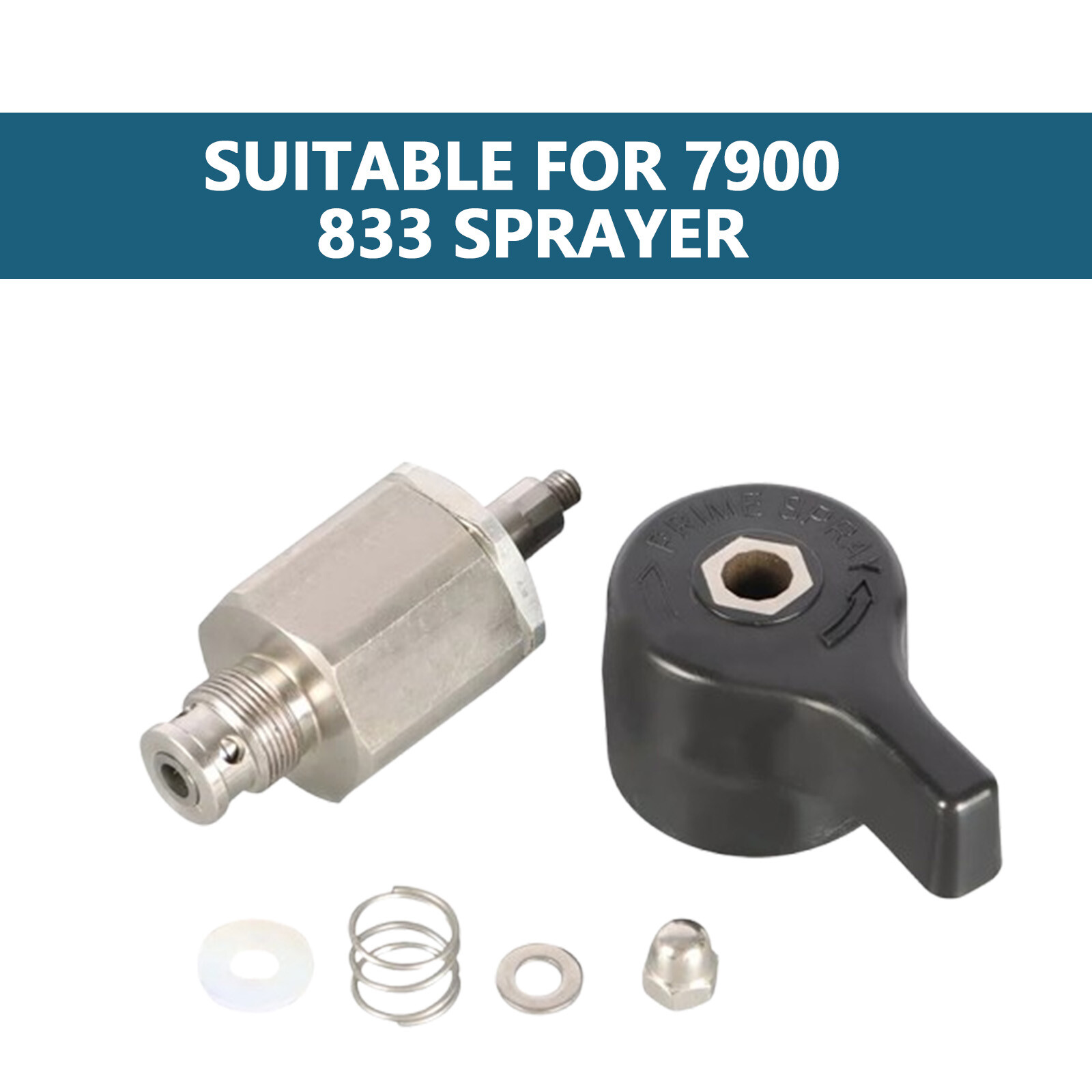 Airless Sprayer Valve Drain Valve PRIME SWITCH 245103 For Sprayers 7900 GH833.UL
