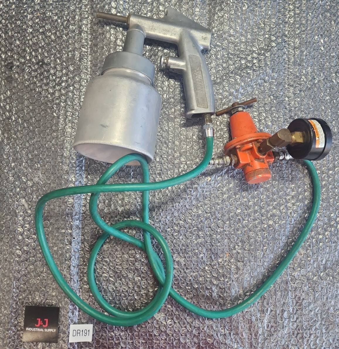 *PREOWNED* Speedaire 2Z631 Spray Gun, Hose, & Regulator Bundle ⚡️🇺🇸 SHIP