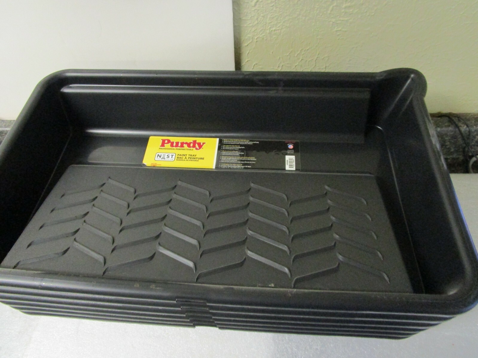 Qty (6) Purdy Nest 1.5 Gal Paint Tray 18″x26″ Durable Plastic Pour 14T903000