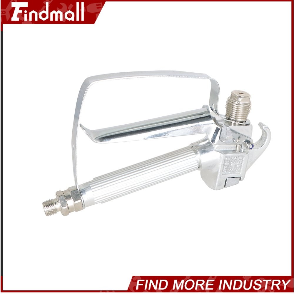 Findmal 6 Pcs Airless Paint Spray Gun 3600PSI W/517 Tip & Tip Guard For Sprayers