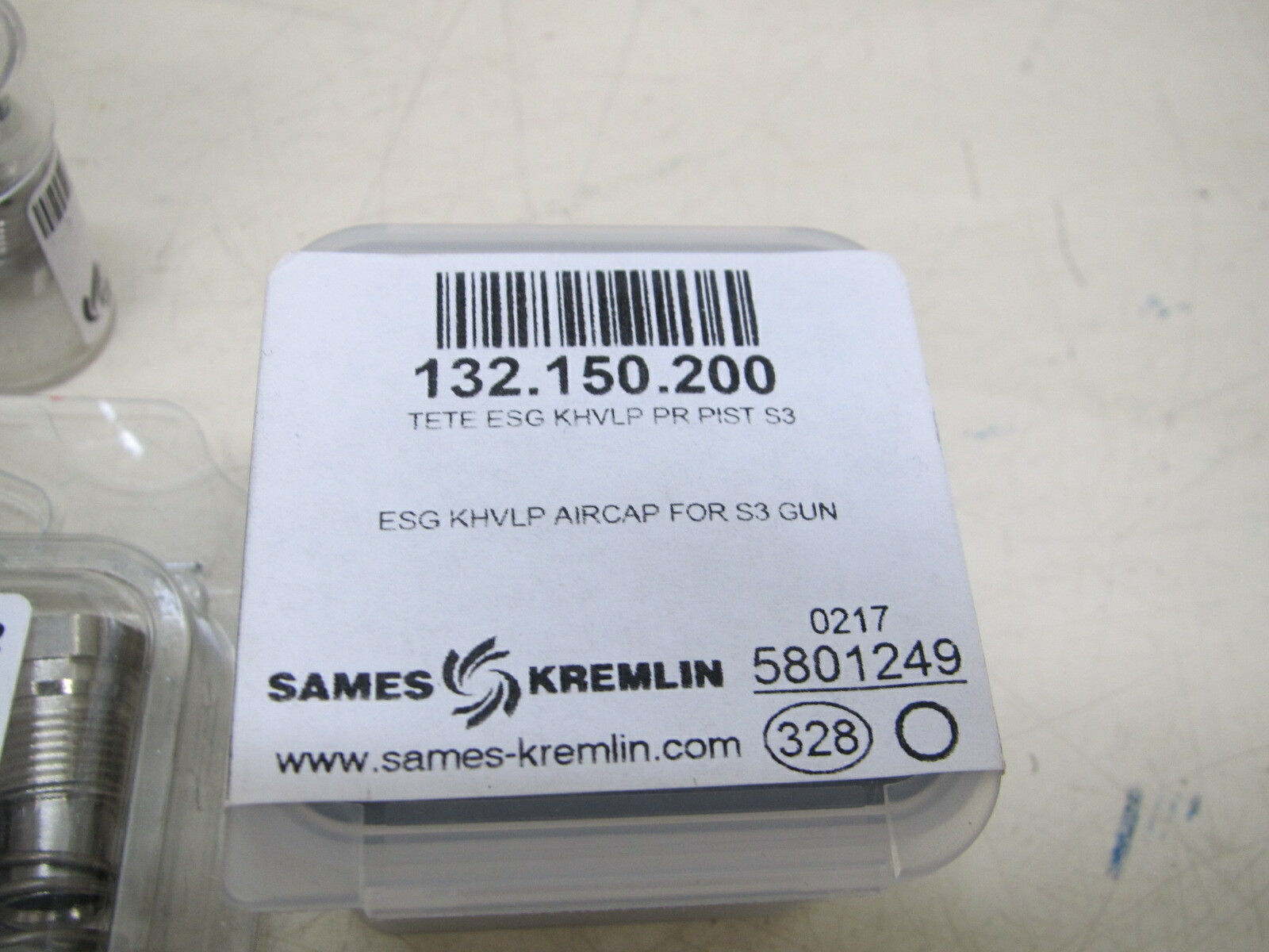 Sames Kremlin S3P Pressure Touch Up Paint Spray Gun w/ Accessories New